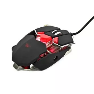 Red Fighter M1 Myš káblové, čierna, 4000DPI