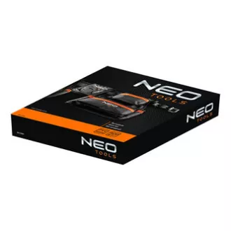 Opasok na náradie z prírodná kože, 84-330, nastaviteľný obvod, zesílené vrecká, Neo Tools