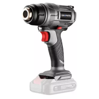 Teplovzdušná pištoľ ENERGY + 270W, Graphite 58G082, Maximálna teplota 550c, čierna
