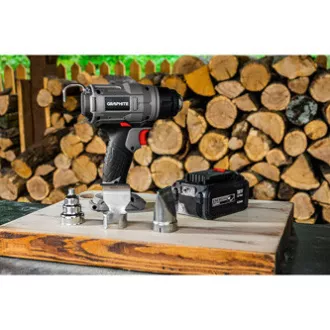 Teplovzdušná pištoľ ENERGY + 270W, Graphite 58G082, Maximálna teplota 550c, čierna