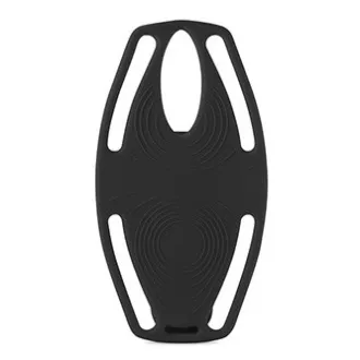 Držiak mobilu Bone Bike Tie 3, na bicykel, nastaviteľná veľkosť, čierny, 4.7-7.2", silikón, na pripevnenie na riadidlá, čierna