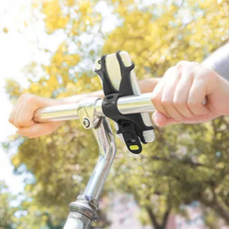 Držiak mobilu Bone Bike Tie X, na bicykel, nastaviteľná veľkosť, čierny, 4-6", silikón, na pripevnenie na riadidlá, čierna