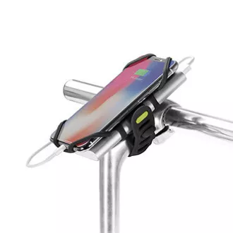 Držiak mobilu a powerbanky Bone Bike Tie 3 Pro Pack, na bicykel, nastaviteľná veľkosť, černý, 4-6.5", silikón, na riadidlá, černý Držiak mobilu a powerbanky Bone Bike Tie 3 Pro Pack, na bicykel, nastaviteľná veľkosť, černý, 4-6.5", silikón, na riadidlá, černý
