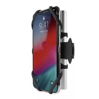 Držiak mobilu a powerbanky Bone Bike Tie 3 Pro Pack, na bicykel, nastaviteľná veľkosť, černý, 4-6.5", silikón, na riadidlá, černý Držiak mobilu a powerbanky Bone Bike Tie 3 Pro Pack, na bicykel, nastaviteľná veľkosť, černý, 4-6.5", silikón, na riadidlá, černý