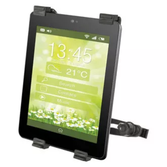 Držiak tabletu Defender úchyt na opierku, do auta, CH-223, černý, plast, 1kg, Mäkké bočné úchyty, čierna, tablet