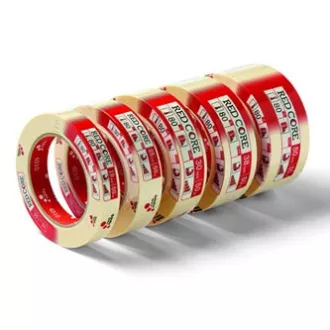 Lepiaca páska, RED CORE, maskovacia, Schuller Eh, klar, žltá, 30mm, 50m Lepiaca páska, RED CORE, maskovacia, Schuller Eh, klar, žltá, 30mm, 50m
