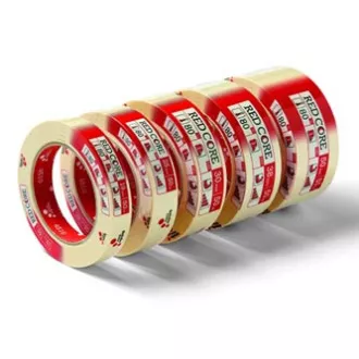 Lepiaca páska, RED CORE, maskovacia, Schuller Eh, klar, žltá, 38mm, 50m, DOPREDAJ Lepiaca páska, RED CORE, maskovacia, Schuller Eh, klar, žltá, 38mm, 50m, DOPREDAJ