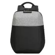 Batoh na notebook 15,6", NB008, čierno-sivý z polyesteru/polyetylénu/nylonu, nie je ľahké vykradnúť, DOPREDAJ