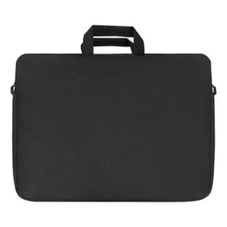 Taška na notebook 17", Monte, čierna z polyesteru, Defender