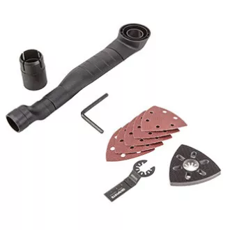 Viacúčelová brúska Graphite 59G023, elektrika (kábel), 230V, 250W, 21000osc./min, 2,8 °, 2 vymeniteľné hlavice, kartónové balenie