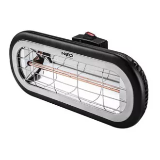 Infra žiarič (ohrievač) NEO TOOLS 90-032, 2000W, IP55, Low Glare Amber Lamp, na vyhrievanie podláh a priestorov skladov a stavenísk