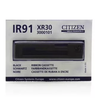 Citizen originál páska do pokladne, 3000101, IR 91, čierna, Citizen IR91B, MD910, MD911, IDP3110, IDP3111, CBM900