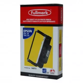 Fullmark kompatibil. páska do pokladne, ERC 30, ERC 34, čierna, pre Epson TM-270, TM-300 Fullmark kompatibil. páska do pokladne, ERC 30, ERC 34, čierna, pre Epson TM-270, TM-300