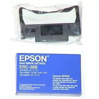Epson originál páska do pokladne, C43S015374, ERC 38, čierna, Epson TM-300, U 375, U 210, U 220