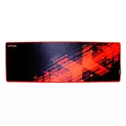 Podložka pod myš, P2-XL, herná, černo-červená, 78 x 27 x 0.4 cm, Red Fighter