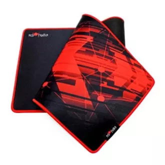 Podložka pod myš, P2-XL, herná, černo-červená, 78 x 27 x 0.4 cm, Red Fighter