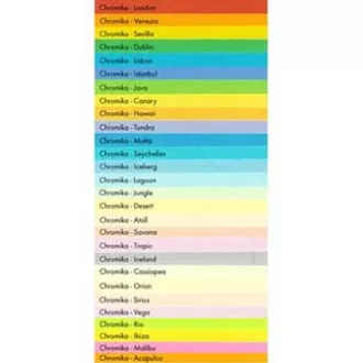 Xerografický papier Coloraction, Venezia, A4, 80 g/m2, tmavo oranžový, 500 listov, vhodný pre atramentový tlač