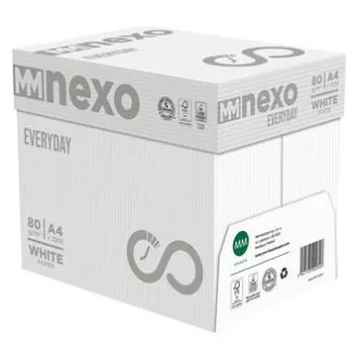 Xerografický papier MMnexo, Everyday A4, 80 g/m2, biely, 500 listov, vhodný pre Ink+Laser