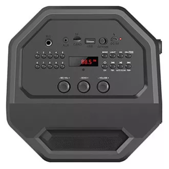 Defender reproduktor Rage, Li-Ion, 2.0, 50W, černý, regulácia hlasitosti, LED podsvietenie, BT 5.0, TWS, diaľkové ovládanie, 45Hz