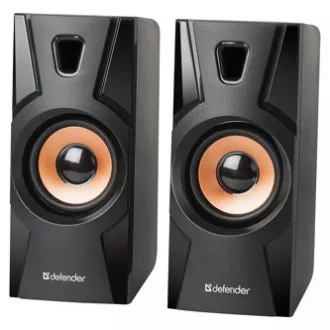 Defender reproduktory Aurora S8, 2.0, 8W, čierne, regulácia hlasitosti, 70Hz ~ 20kHz