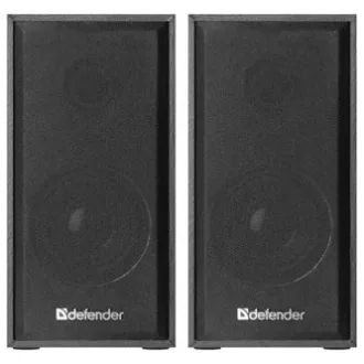 Defender reproduktory SPK 240, 2.0, 2x3W, čierne, regulácia hlasitosti, dřevěné, 100Hz~18kHz