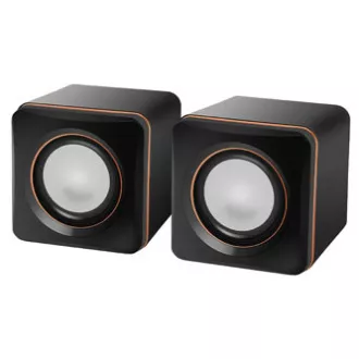 Defender reproduktory SPK-33, 2.0, 5W, čierne, kompaktná veľkosť