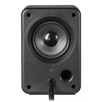 Defender reproduktory V11, 2.1, 11W, čierne, regulácia hlasitosti, tlačidlo napájania, nastavenie basov a výšok, 40Hz~18kHz
