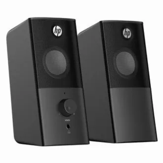 HP reproduktory DHS-2101, 2.0, 6W, čierny, regulácia hlasitosti, stolový, 3,5 mm jack (USB), DOPRODEJ HP reproduktory DHS-2101, 2.0, 6W, čierny, regulácia hlasitosti, stolový, 3,5 mm jack (USB), DOPRODEJ