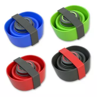 YZSY Bluetooth reproduktor SALI, 1.0, 3W, černý, regulácia hlasitosti, skládací, vode odolný, DOPRADE