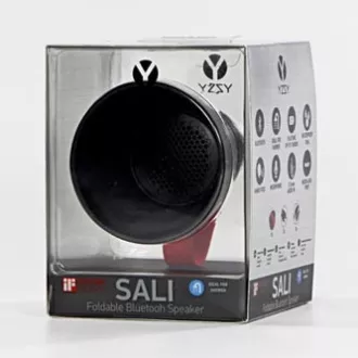 YZSY Bluetooth reproduktor SALI, 1.0, 3W, černý, regulácia hlasitosti, skládací, vode odolný, DOPRADE