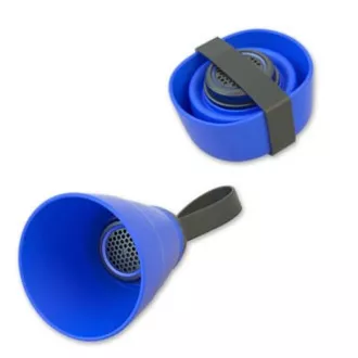 YZSY Bluetooth reproduktor SALI, 1.0, 3W, modrý, regulácia hlasitosti, skládací, vode odolný