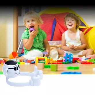 Promate Bluetooth reproduktor Ape, Li-Ion, 1.0, 3W, biely, ,pre deti, držiak telefónu, DOPRADE