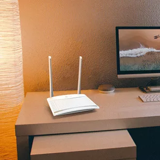 TP-LINK smerovač TL-WR820N 2.4GHz, extender, prístupový bod, IPv6, 300Mbps, externá pevná anténa, 802.11n, VLAN, WPS, sieť pre hostí