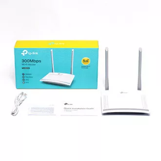 TP-LINK smerovač TL-WR820N 2.4GHz, extender, prístupový bod, IPv6, 300Mbps, externá pevná anténa, 802.11n, VLAN, WPS, sieť pre hostí