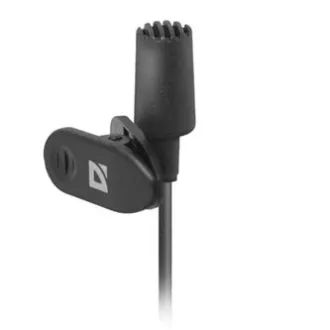 Defender, pripínací mikrofón, MIC-109, bez regulácie hlasitosti, černý, handsfree Defender, pripínací mikrofón, MIC-109, bez regulácie hlasitosti, černý, handsfree