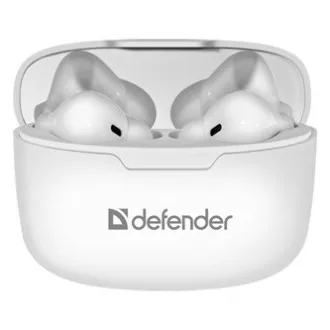 Defender Twins 903, slúchadlá s mikrofónom, bezdrôtová biela, špuntová, BT 5.0, TWS, nabíjacie puzdro typ bluetooth, DOPREDAJ Defender Twins 903, slúchadlá s mikrofónom, bezdrôtová biela, špuntová, BT 5.0, TWS, nabíjacie puzdro typ bluetooth, DOPREDAJ
