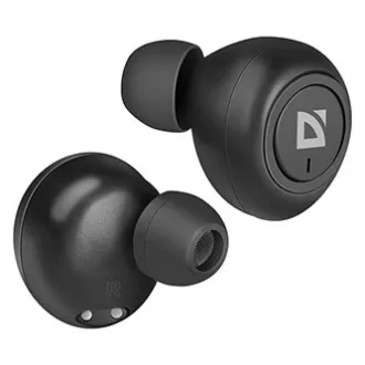 Defender Twins 638 slúchadlá s mikrofónom, bezdrôtové, čierna, špuntová, BT 5.0, TWS, nabíjacie púzdro typ bluetooth, DOPREDAJ