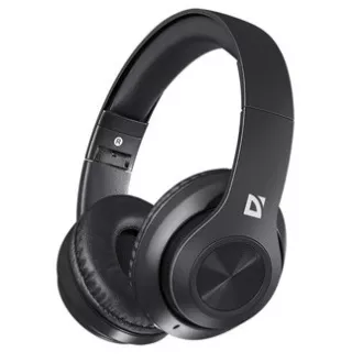 Defender FreeMotion B552 sluchátka s mikrofónom, bezdrôtová, čierna, 2.0, 40 mm meniče typ USB
