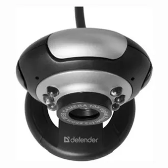 Defender C-110 Web kamera, čierno-šedá 0.3 Mpix, USB 2.0, pre notebook/LCD Defender C-110 Web kamera, čierno-šedá 0.3 Mpix, USB 2.0, pre notebook/LCD