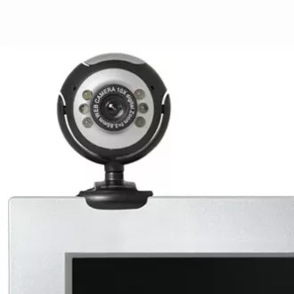 Defender C-110 Web kamera, čierno-šedá 0.3 Mpix, USB 2.0, pre notebook/LCD Defender C-110 Web kamera, čierno-šedá 0.3 Mpix, USB 2.0, pre notebook/LCD