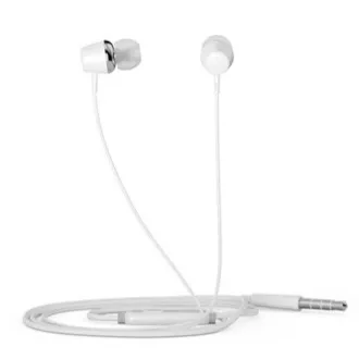 HP DHE-7000 sluchátka s mikrofónom, káblové, biela, 2.0, špuntové typ 3.5 mm jack HP DHE-7000 sluchátka s mikrofónom, káblové, biela, 2.0, špuntové typ 3.5 mm jack