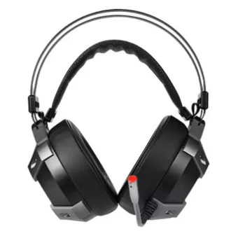 Marvo HG9015G sluchátka s mikrofónom, káblové, čierna, 7.1 (virtuálne), USB