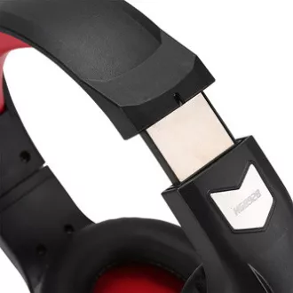 Marvo HG8928 sluchátka s mikrofónom, káblové, čierna, podsvietená typ 3.5 mm jack + rozdvojka