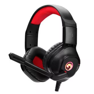 Marvo HG8929 slúchadlá s mikrofónom, drôtové, čierne, podsvietené, 3.5 mm jack + rozdvojka + USB Marvo HG8929 slúchadlá s mikrofónom, drôtové, čierne, podsvietené, 3.5 mm jack + rozdvojka + USB