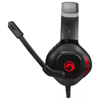 Marvo HG8929 slúchadlá s mikrofónom, drôtové, čierne, podsvietené, 3.5 mm jack + rozdvojka + USB Marvo HG8929 slúchadlá s mikrofónom, drôtové, čierne, podsvietené, 3.5 mm jack + rozdvojka + USB