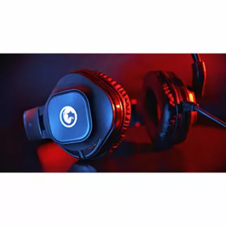 Marvo HG8929 slúchadlá s mikrofónom, drôtové, čierne, podsvietené, 3.5 mm jack + rozdvojka + USB Marvo HG8929 slúchadlá s mikrofónom, drôtové, čierne, podsvietené, 3.5 mm jack + rozdvojka + USB