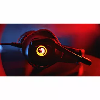 Marvo HG8929 slúchadlá s mikrofónom, drôtové, čierne, podsvietené, 3.5 mm jack + rozdvojka + USB Marvo HG8929 slúchadlá s mikrofónom, drôtové, čierne, podsvietené, 3.5 mm jack + rozdvojka + USB