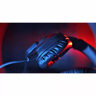 Marvo HG8929 slúchadlá s mikrofónom, drôtové, čierne, podsvietené, 3.5 mm jack + rozdvojka + USB Marvo HG8929 slúchadlá s mikrofónom, drôtové, čierne, podsvietené, 3.5 mm jack + rozdvojka + USB