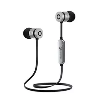 Powerton LIFE ARIVO Bezdrôtové bluetooth slúchadlá, čierno-strieborné