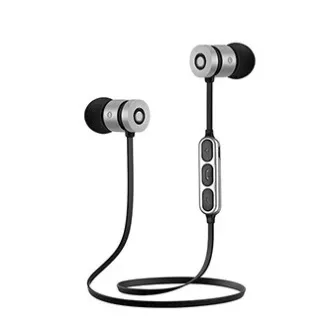 Powerton LIFE ARIVO Bezdrôtové bluetooth slúchadlá, čierno-strieborné